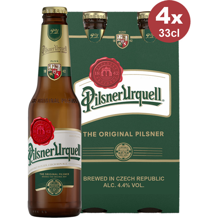 Pilsner Urquell The original pilsner 4-pack
