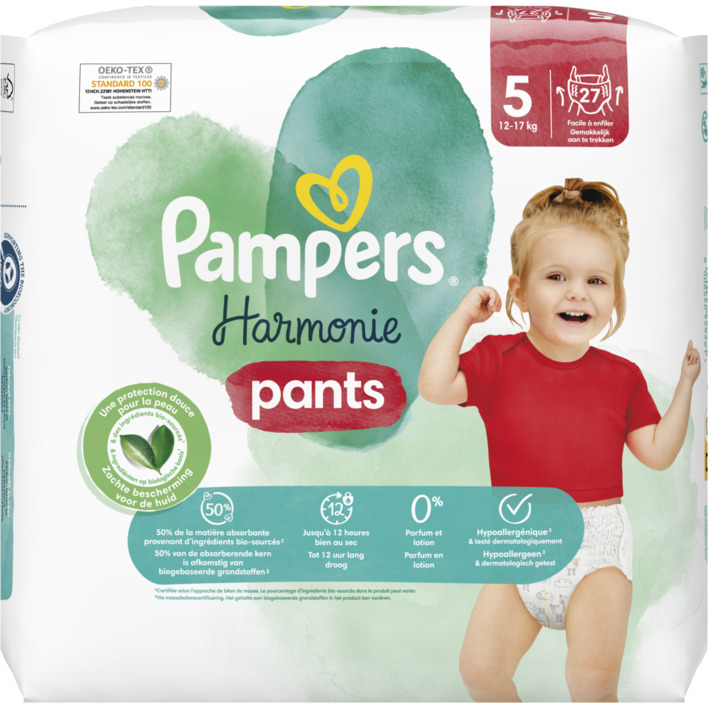 Pampers Harmonie pants luierbroekjes maat 5