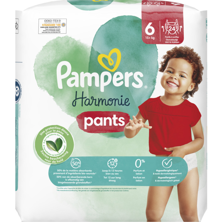 Pampers Harmonie pants luierbroekjes maat 6