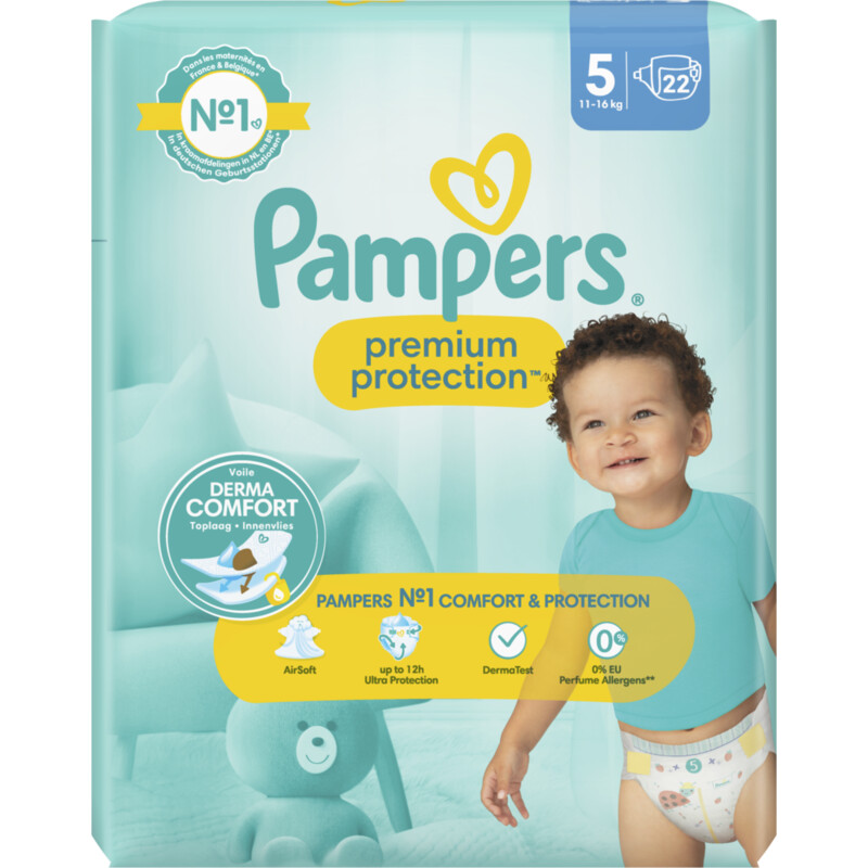 Pampers Premium protection luiers maat 5