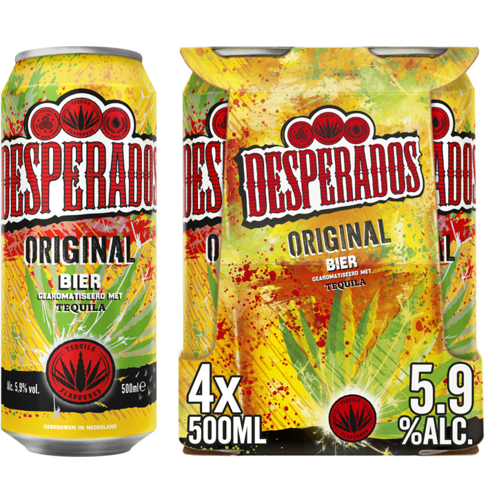 Desperados Original bier 4-pack