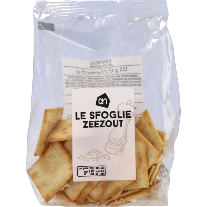 AH Le sfoglie toast met zeezout