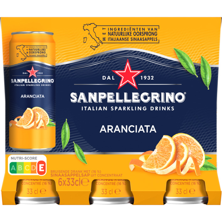 S. Pellegrino Aranciata 6-pack