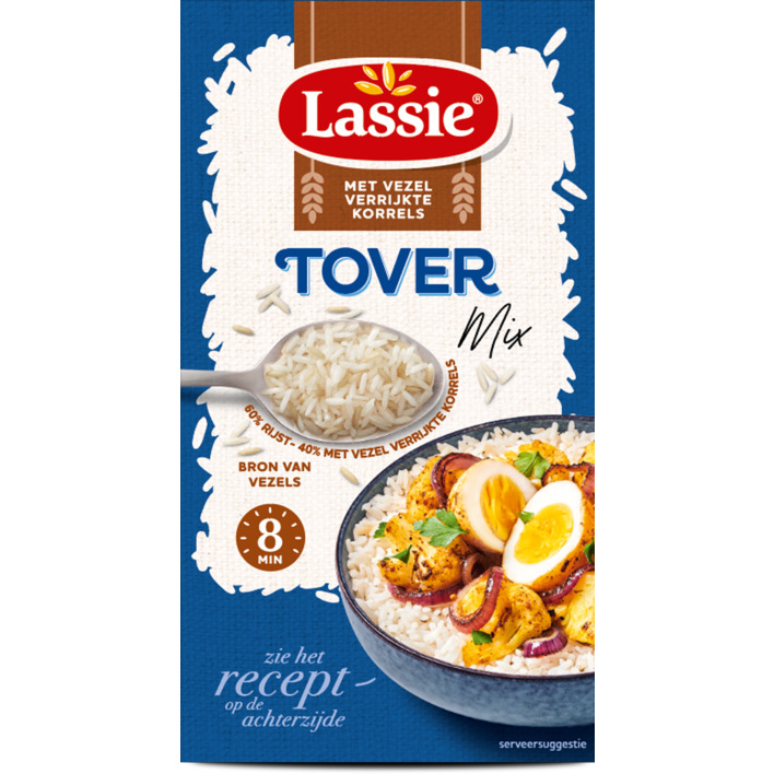 Lassie Tover mix met vezel verrijkte korrels