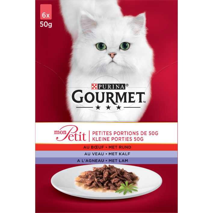 Gourmet Mon petit intense met rund kalf lam