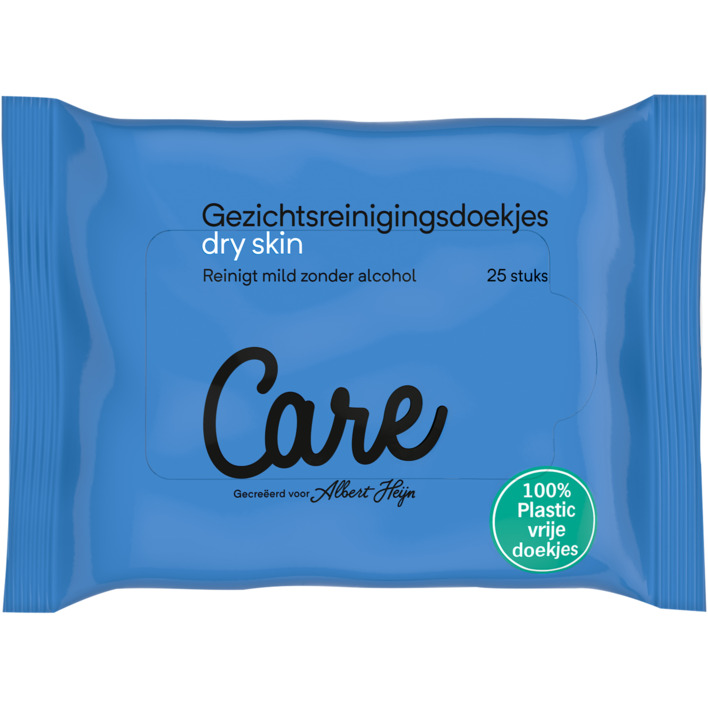 Care Dry skin gezichtsdoekjes