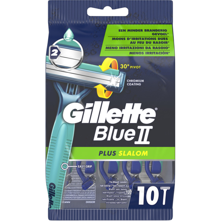 Gillette BlueII plus slalom wegwerpmesjes
