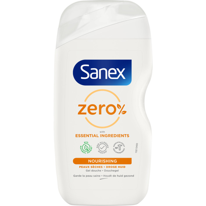 Sanex Zero% nourishing douchegel droge huid