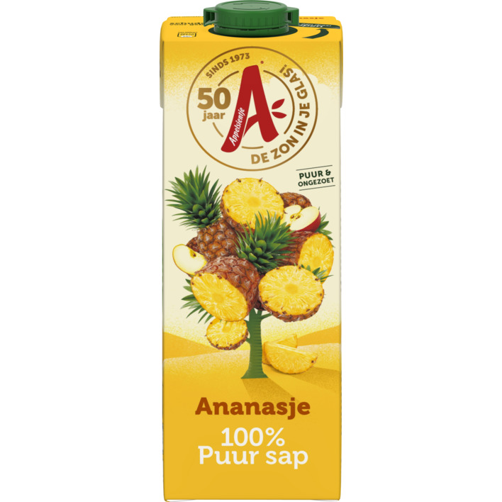 Appelsientje Ananasje 100% puur sap