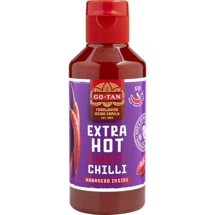 Go-Tan Chillisaus extra hot sweet chilli