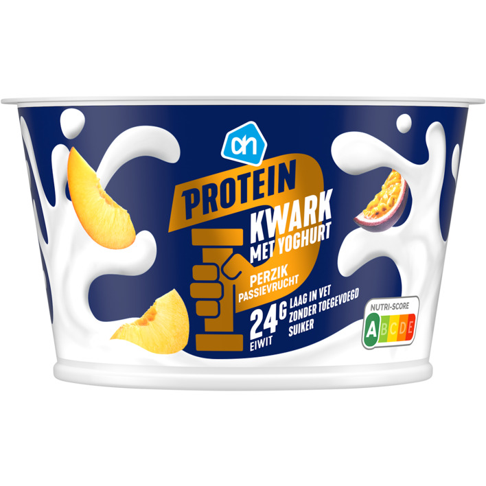 AH Protein kwark met yoghurt perzik passie