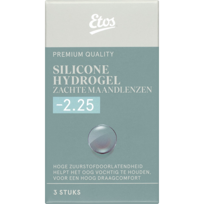 Etos Silicone zachte maandlenzen -2.25