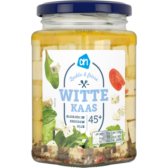 AH Witte kaas blokjes