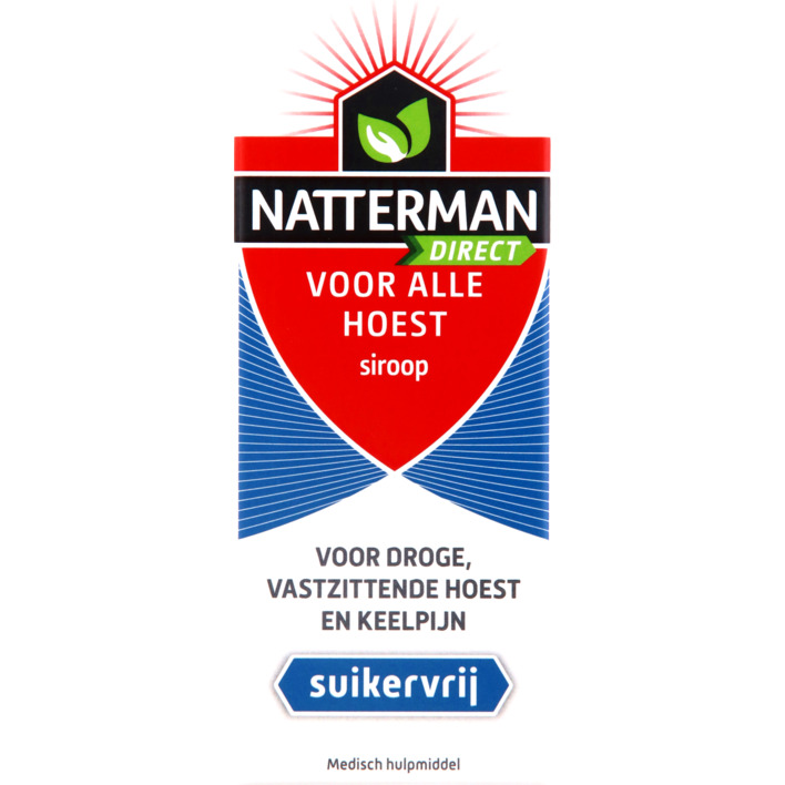 Natterman Direct voor alle hoest suikervrij siroop