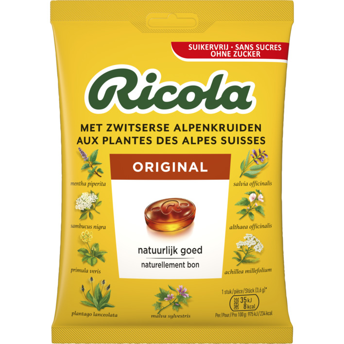 Ricola Original suikervrij