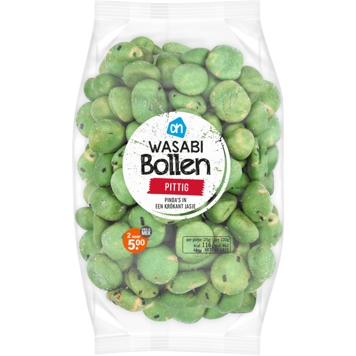 AH Wasabi bollen pittig