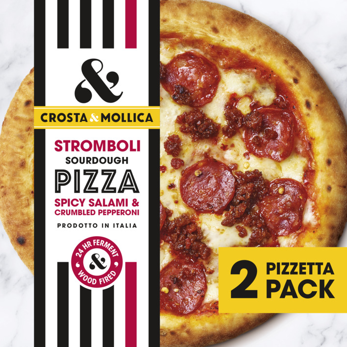 Crosta Mollica Pizzetta Stromboli 2-pack