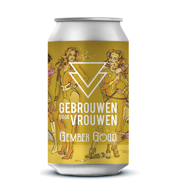 Gebrouwen door vrouw Gember goud