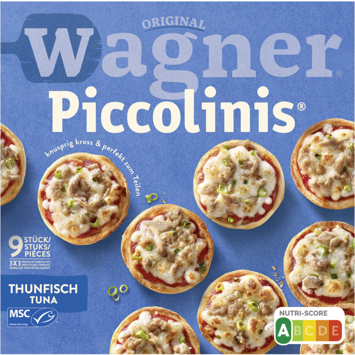 Wagner Piccolinis mini pizza tuna