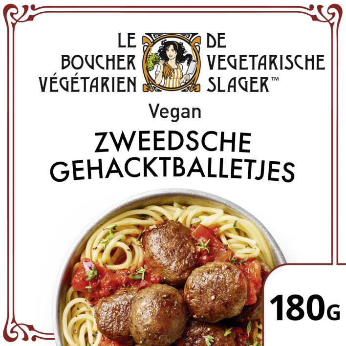 Vegetarische Slager Vegan Zweedsche gehacktballetjes