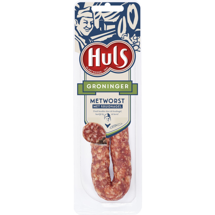 Huls Groninger metworst