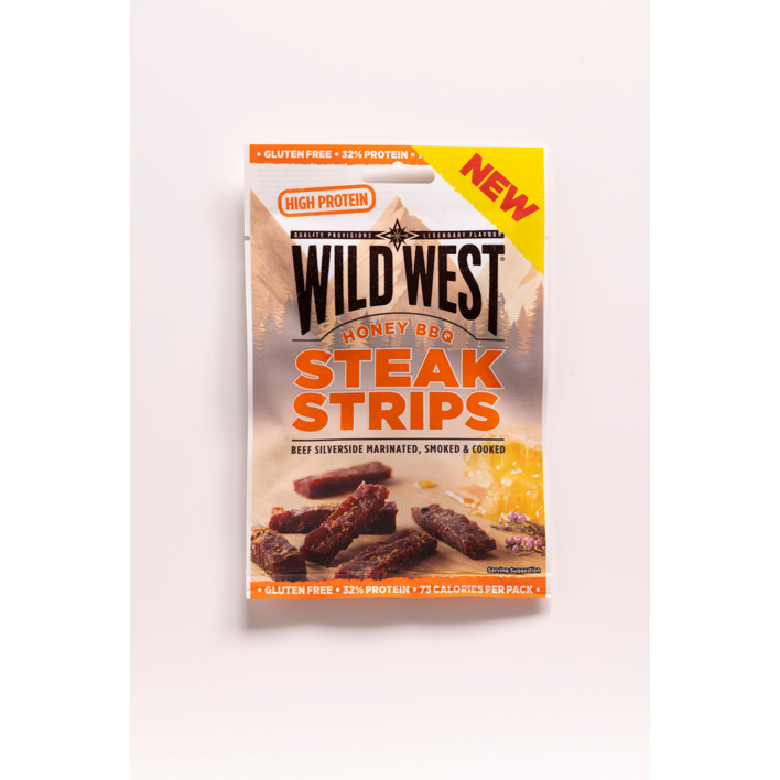 Wild West Steak strips honey BBQ