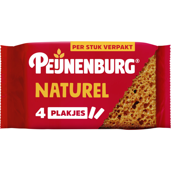 Peijnenburg Ontbijtkoek naturel 4-pack