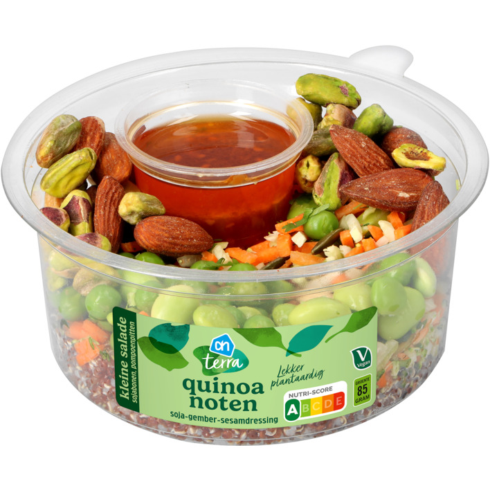 AH Terra Plantaardige kleine salade quinoa noten