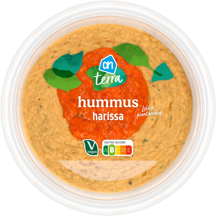 AH Terra Plantaardig hummus harissa