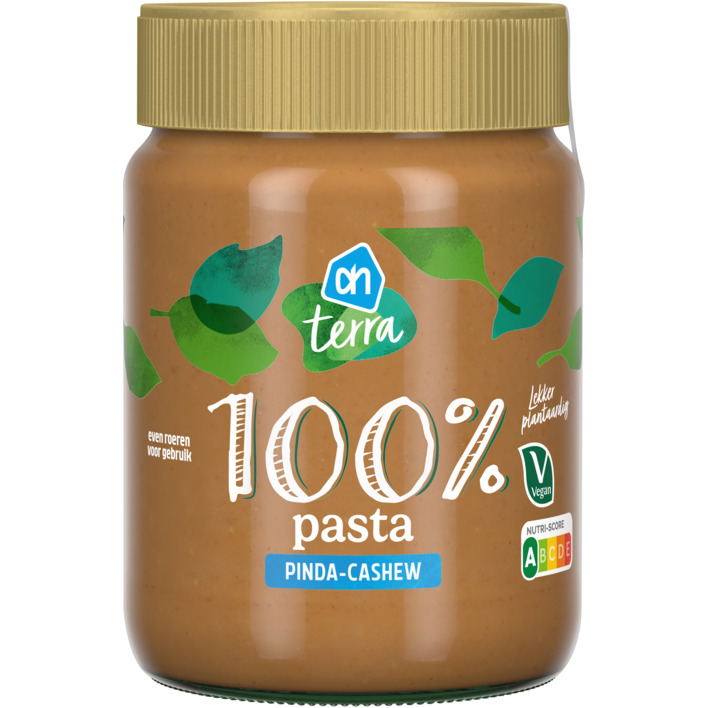 AH Terra Plantaardig 100% pasta pinda-cashew