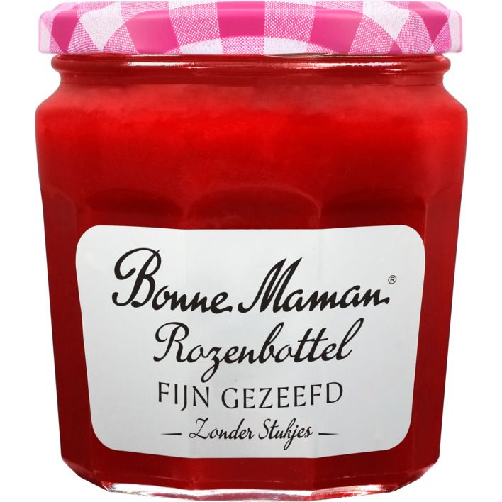 Bonne Maman Rozenbottel fijn gezeefd