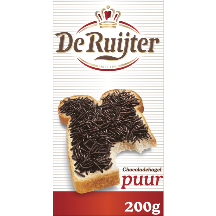 De Ruijter Chocoladehagel puur