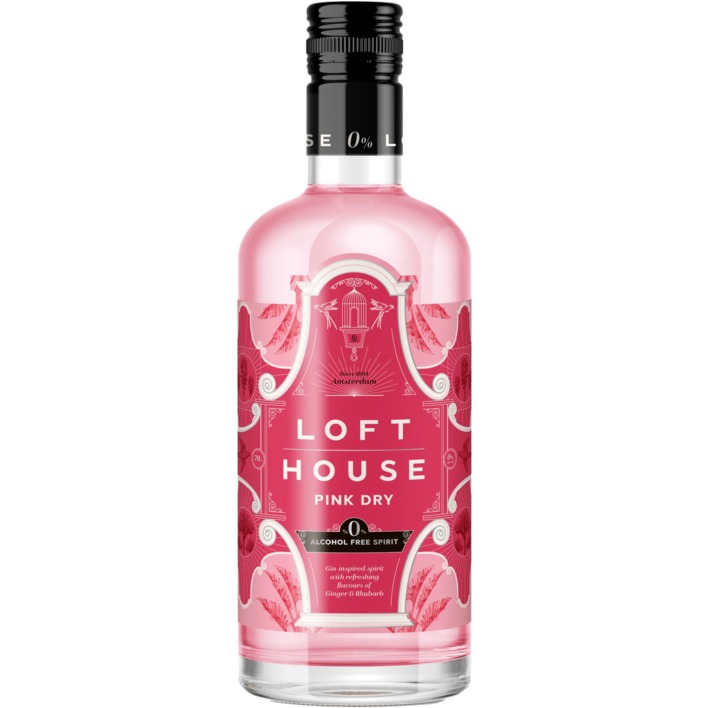 Lofthouse Pink gin alcoholvrij bel