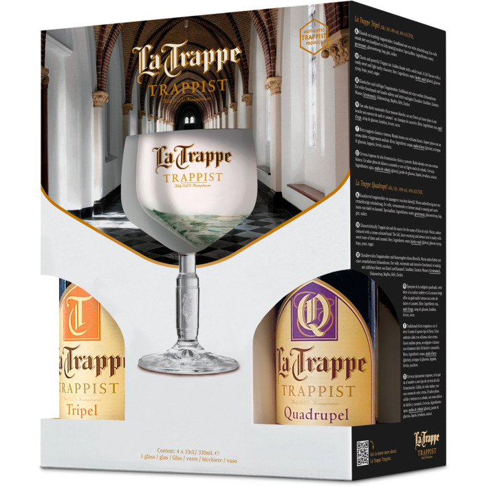 La Trappe Giftpack + glas