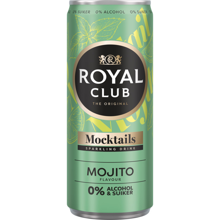 Royal Club Mocktails mojito flavour 0% alcohol