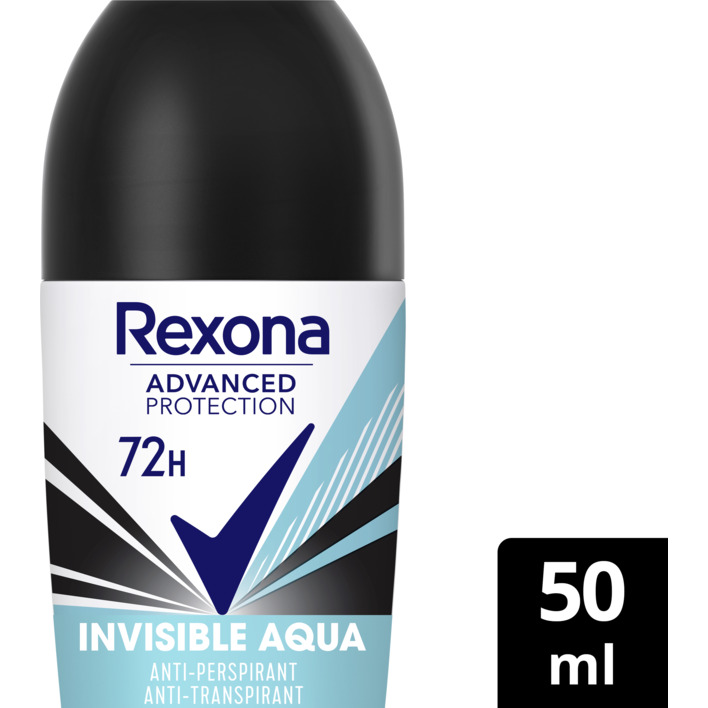 Rexona Anti-transpirant invisible aqua roller