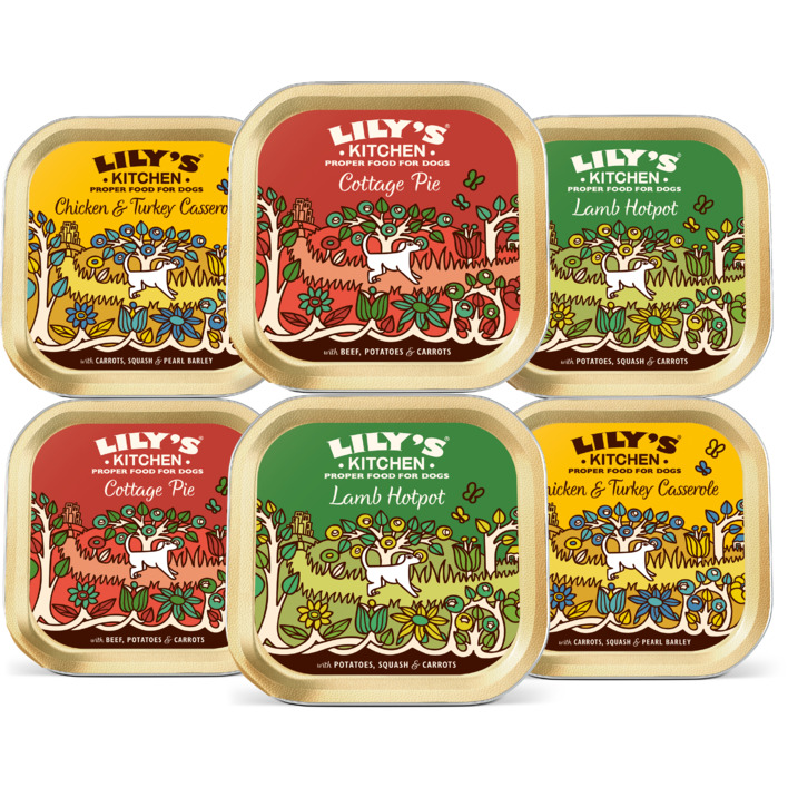 Lily's Kitchen Classic dinners diverse smaken 6-pack