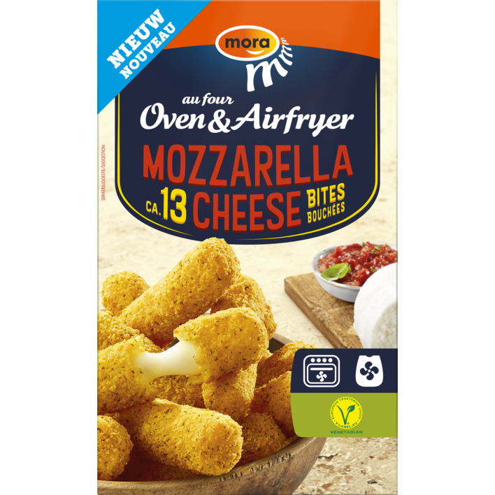 Mora Oven & airfryer mozzarella cheese bites