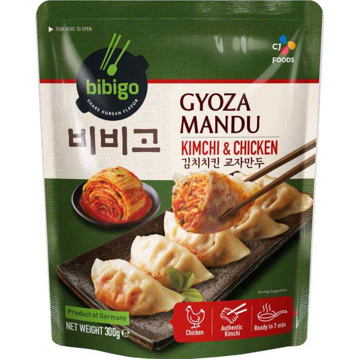 Bibigo Gyoza kimchi & chicken