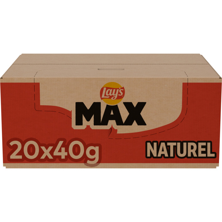 Lay's Max naturel 20-pack