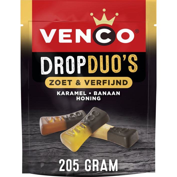 Venco Droptoppers zoet & verfijnd