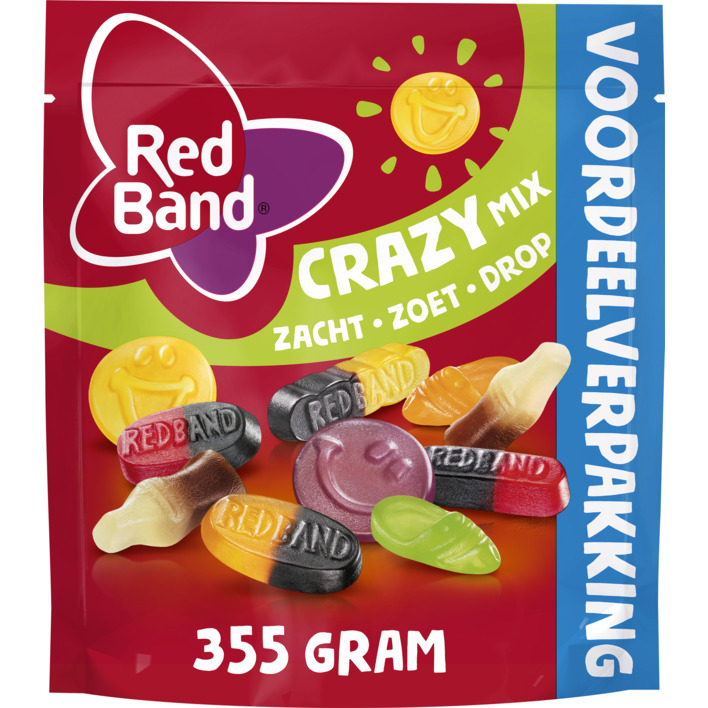 Red Band Crazy mix voordeelverpakking
