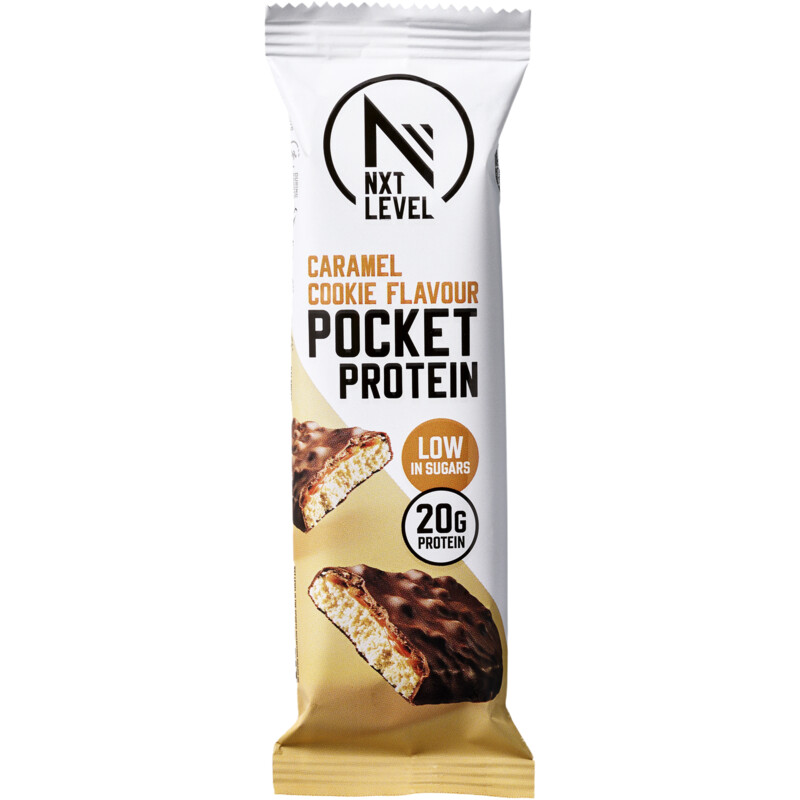NXT Level Pocket protein caramel cookie