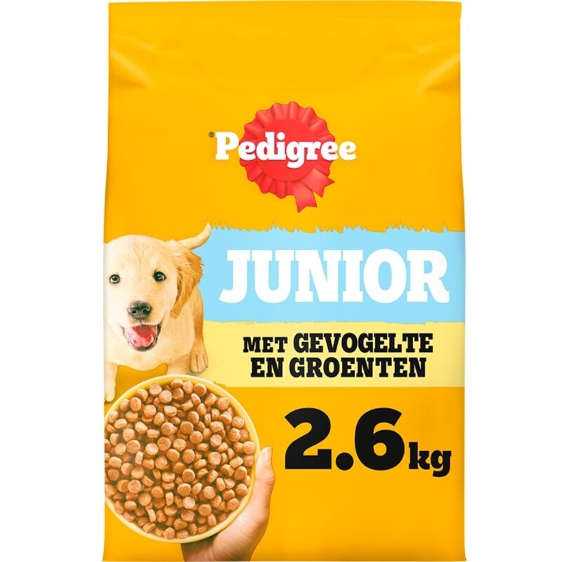 Pedigree Junior met gevogelte en groenten