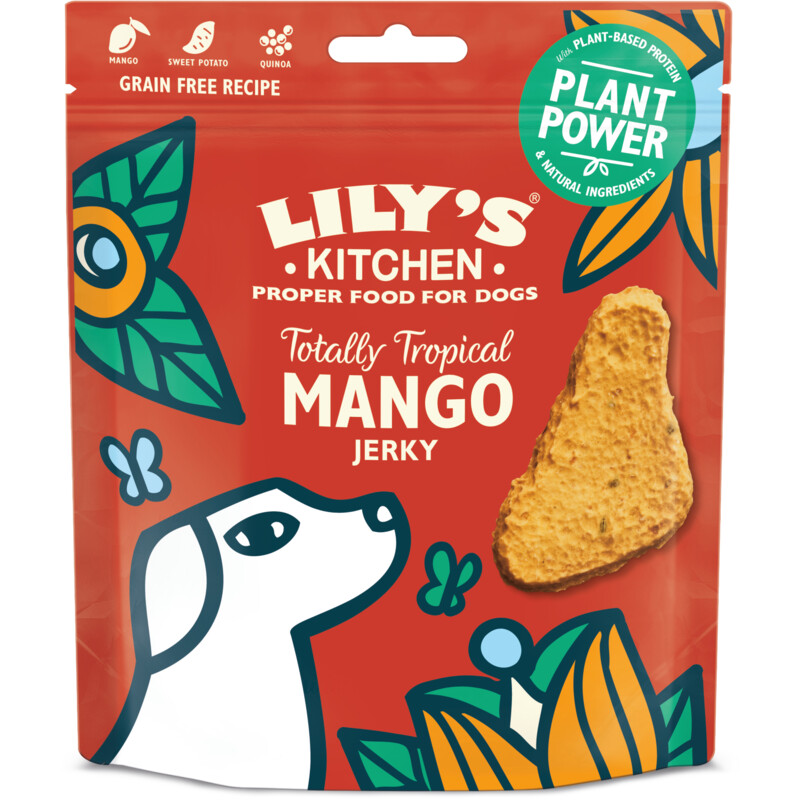 Lily's Kitchen Tropical mango jerky snack