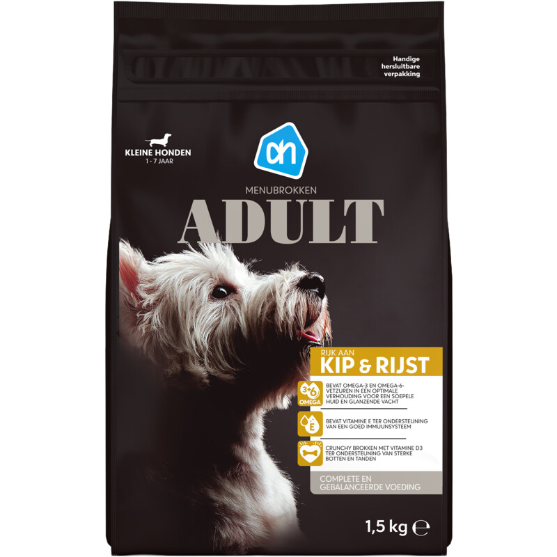 AH Menubrokken adult kip & rijst