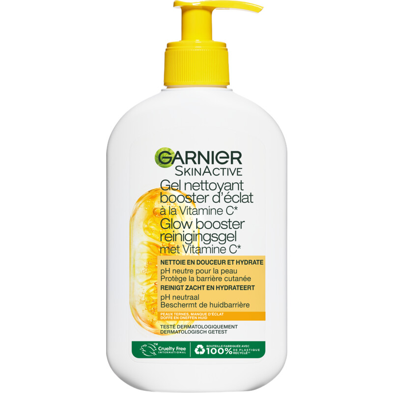 Garnier SkinActive glow booster reinigingsgel