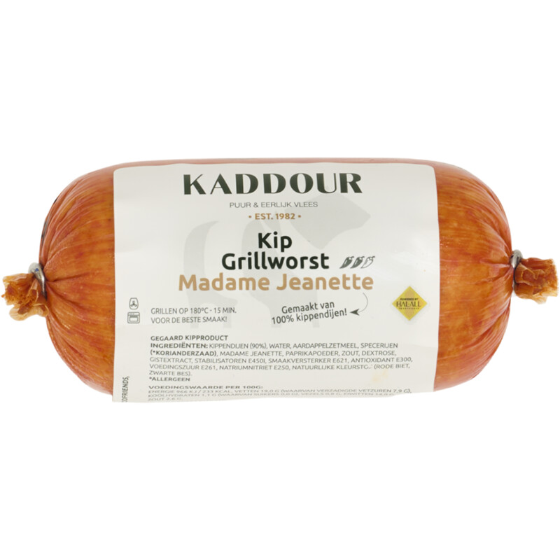 Kaddour Kip grillworst madame jeanette