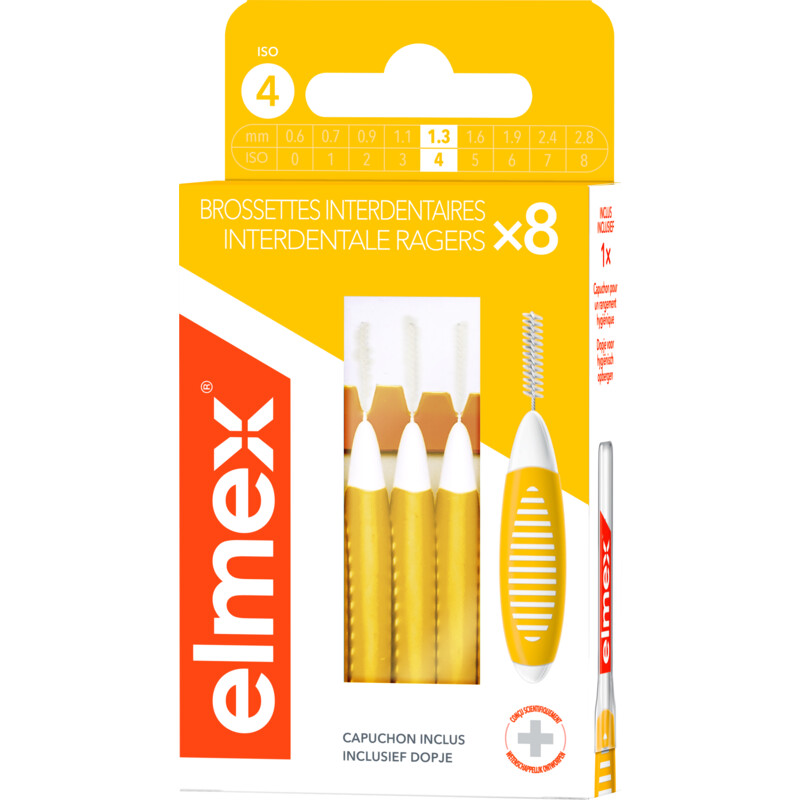 Elmex Interdentale ragers 1,3mm size 4