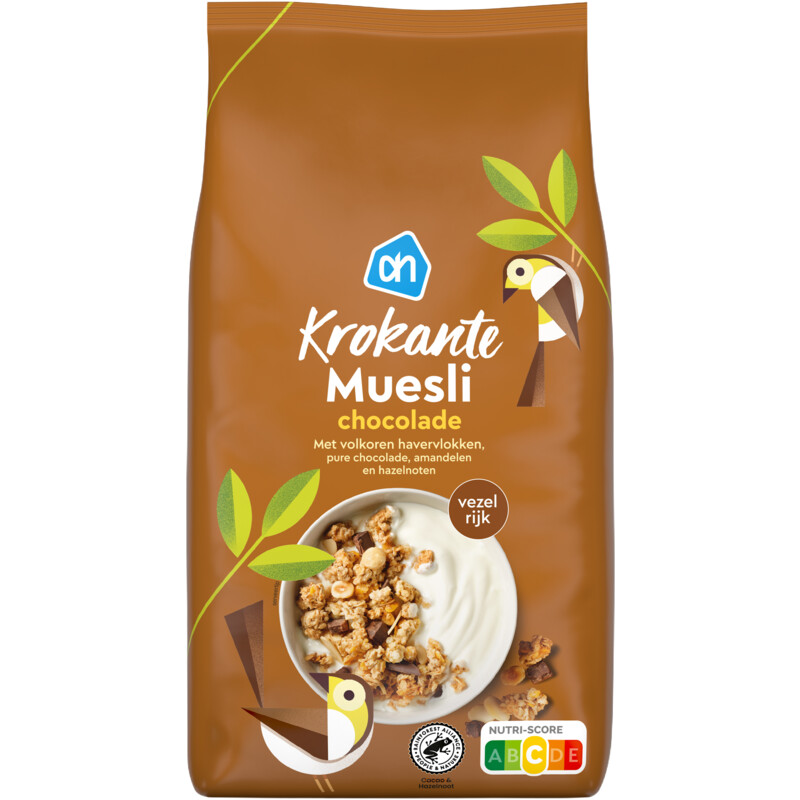 AH Krokante muesli chocolade